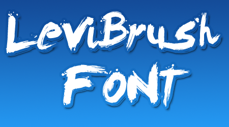 free fonts Levi Brush Font Free Download Levi Brush | Font Zillion ...